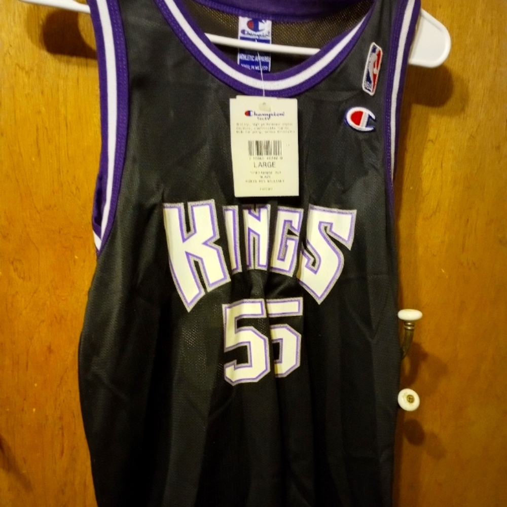 Champion Black and Purple Kings Jersey